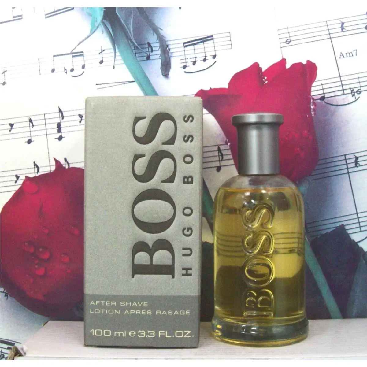 Boss By  After Shave 3.3 Fl. Oz. Nwb. Grey Box by Hugo Boss
