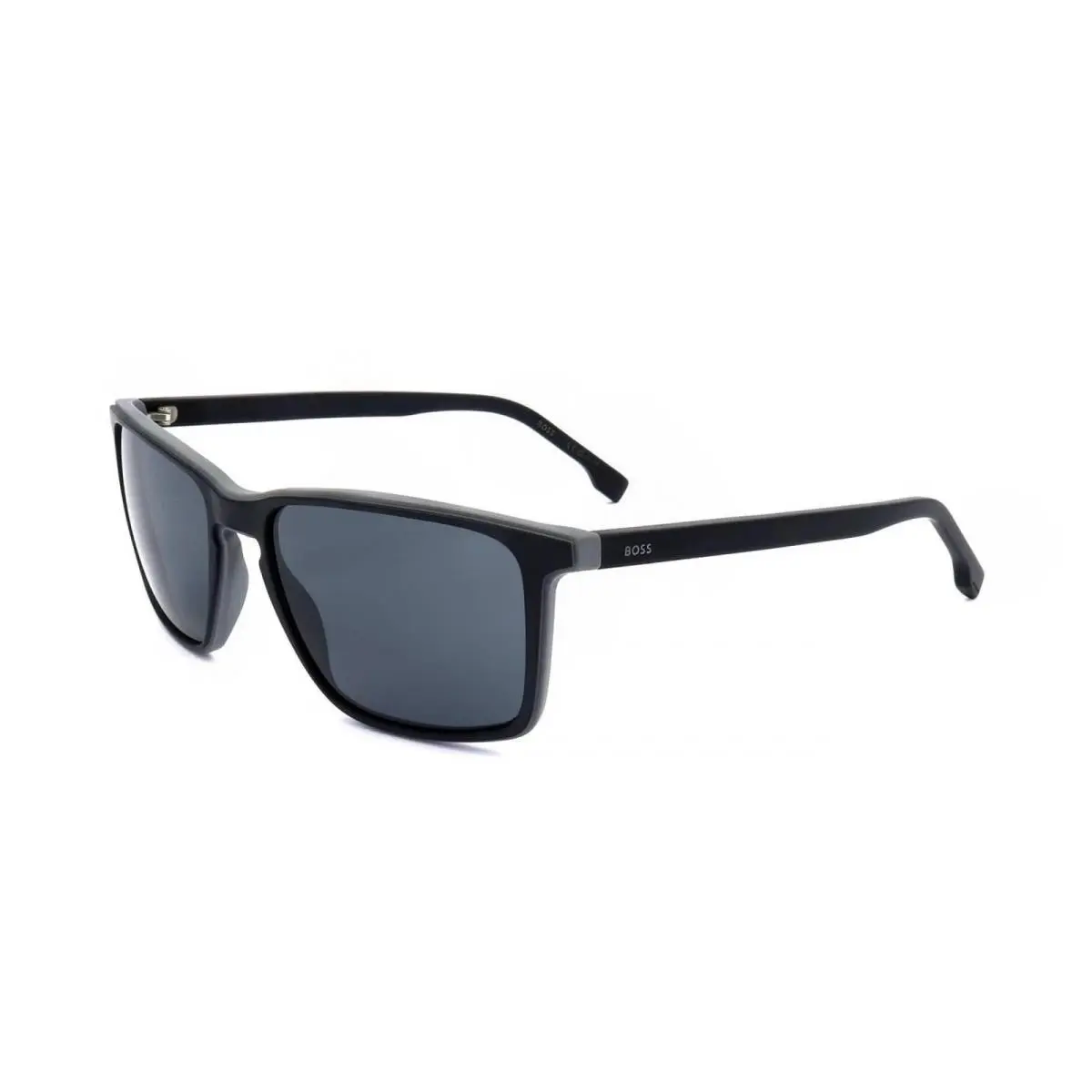 Hugo Boss Boss 1556/O/S Matte Black Grey 57/18/145 Man Sunglasses