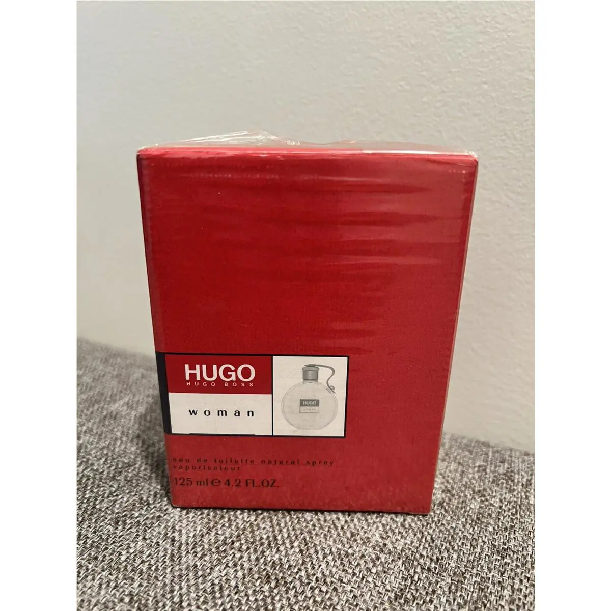 Hugo by Hugo Boss Woman 4.2 oz 125 ml Edt Vintage For Her Women Rare Red