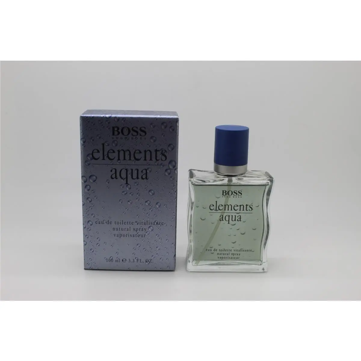 Elements Aqua by Hugo Boss Edt 3.3oz 100ml Spray For Men