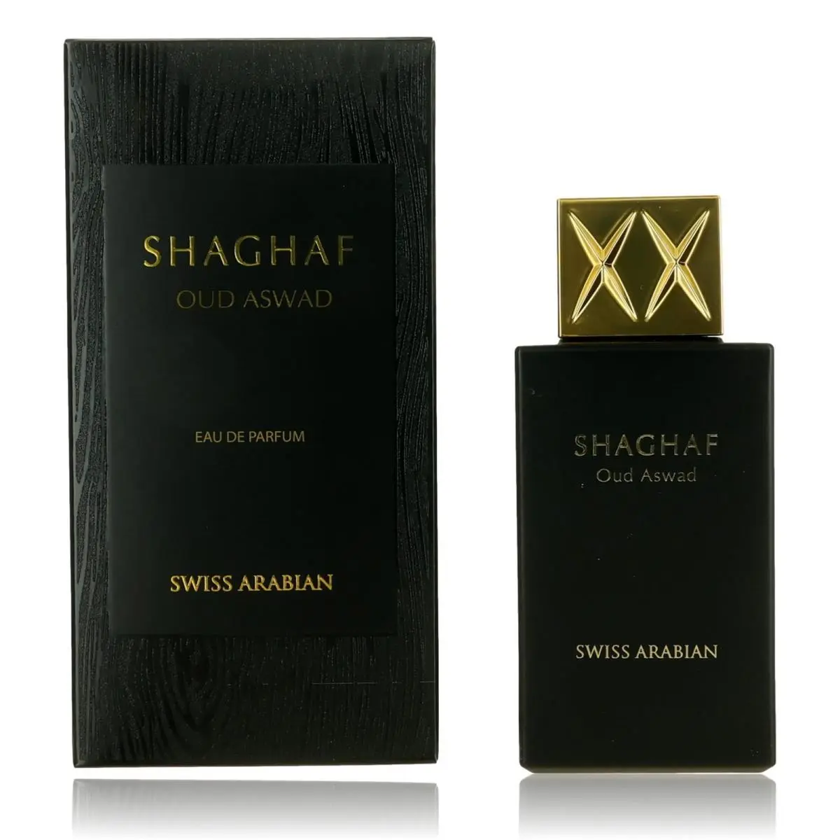Shaghaf Oud Aswad by Swiss Arabian 2.5 oz Edp Spray For Unisex