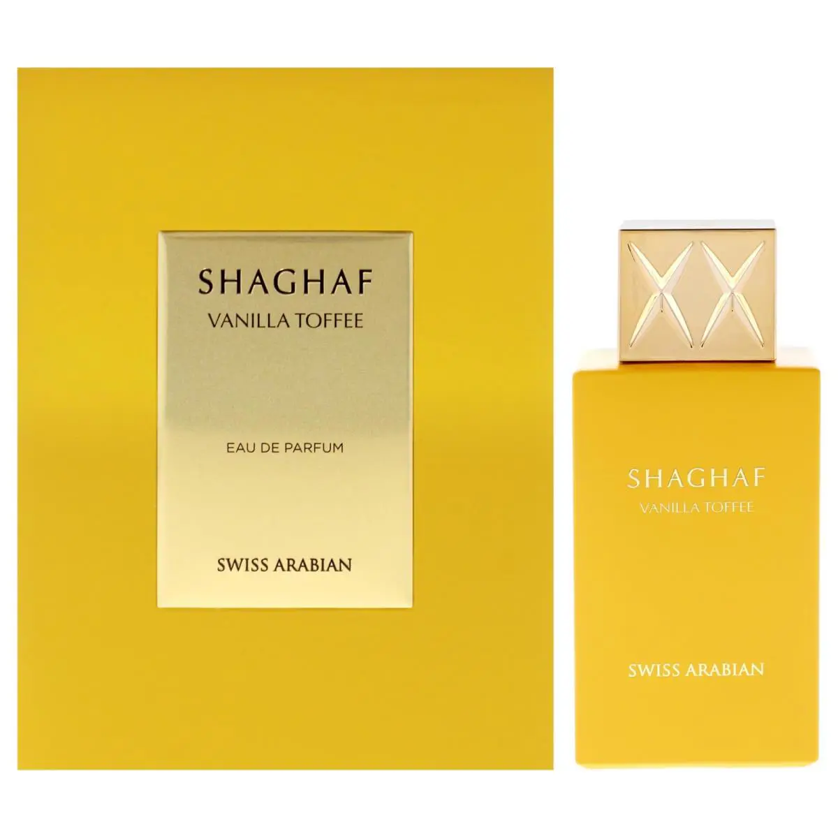 Swiss Arabian Shaghaf Vanilla Toffee by Swiss Arabian Eau De Parfum Spray