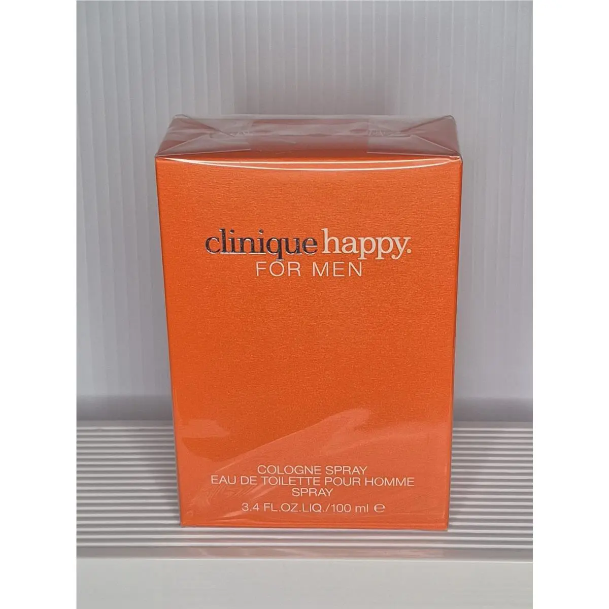 Clinique Happy For Men Eau de Toilette 100ml/3.4oz Full Size Spray Ret