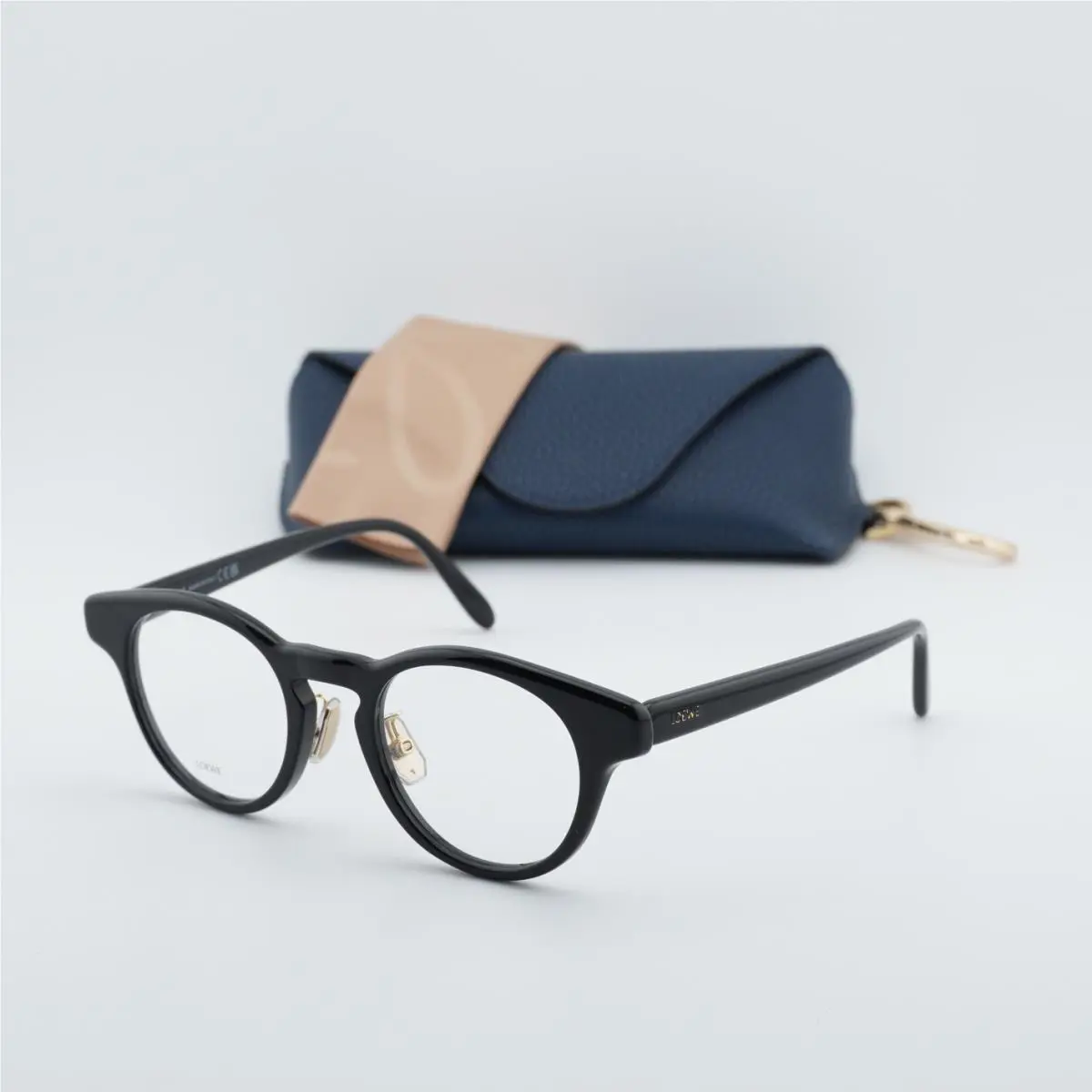 Loewe LW50085F 001 Black 49mm Eyeglasses
