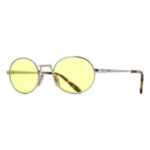 Loewe LW40151U 16J Shiny Palladium/yellow Sunglasses 48-21-140