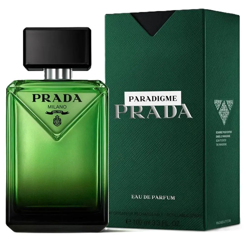Prada Paradiigme Prada 3.3 oz / 100 ml Edp Men Cologne Refillable Spray