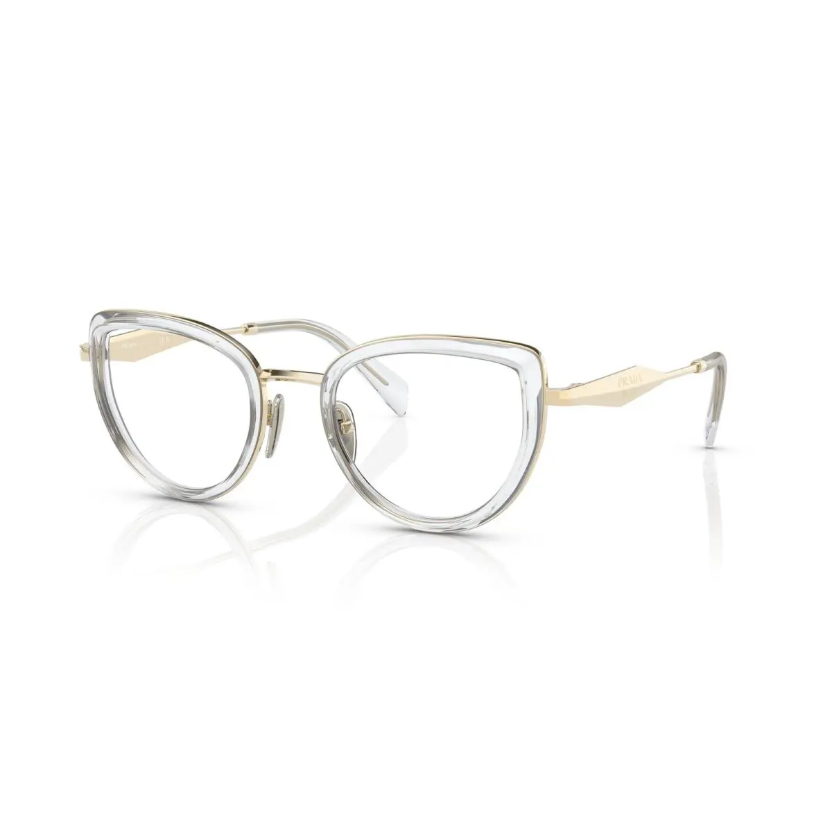 Prada 54ZV Eyeglasses 2AZ1O1 Clear