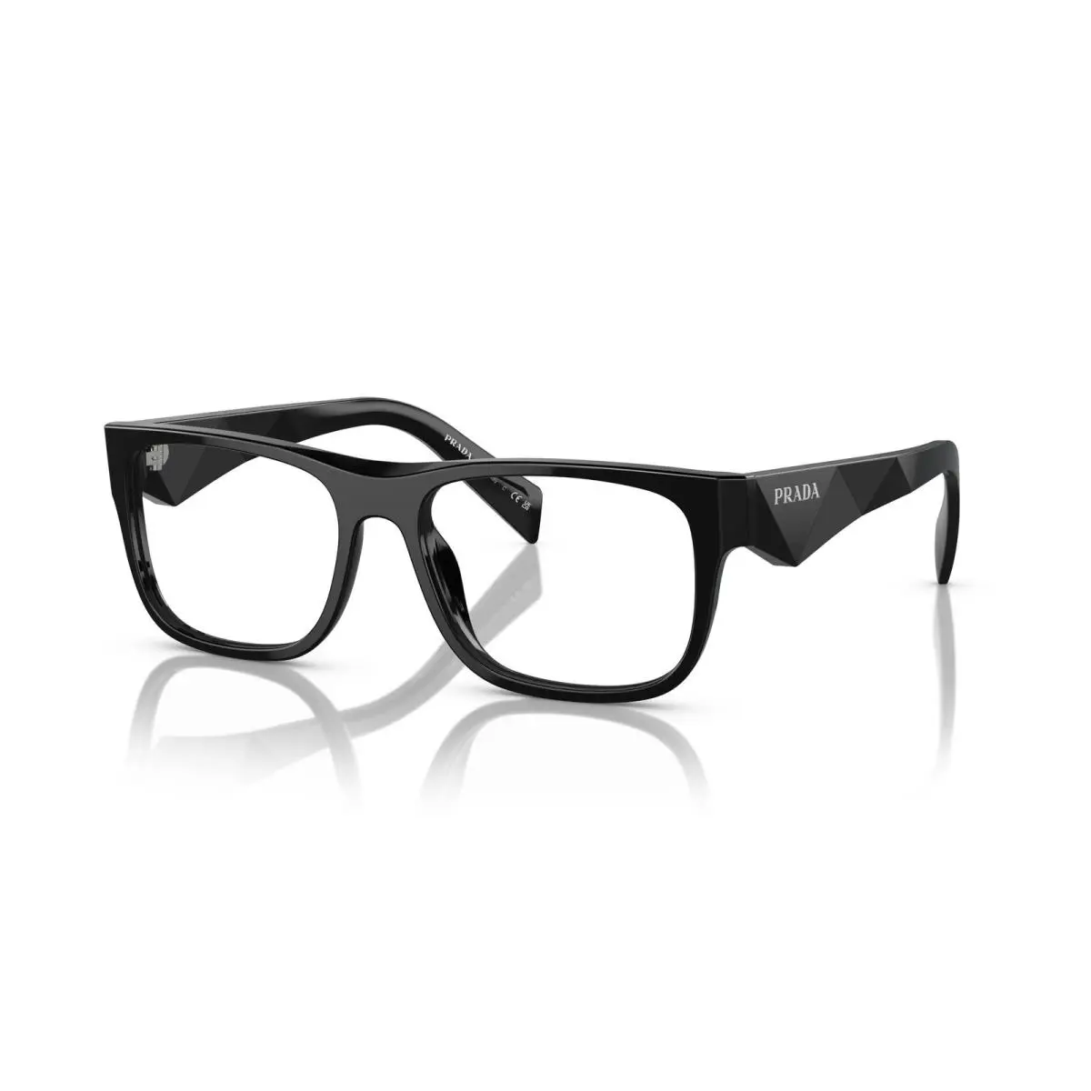 Prada 22ZVF Eyeglasses 16K1O1 Black