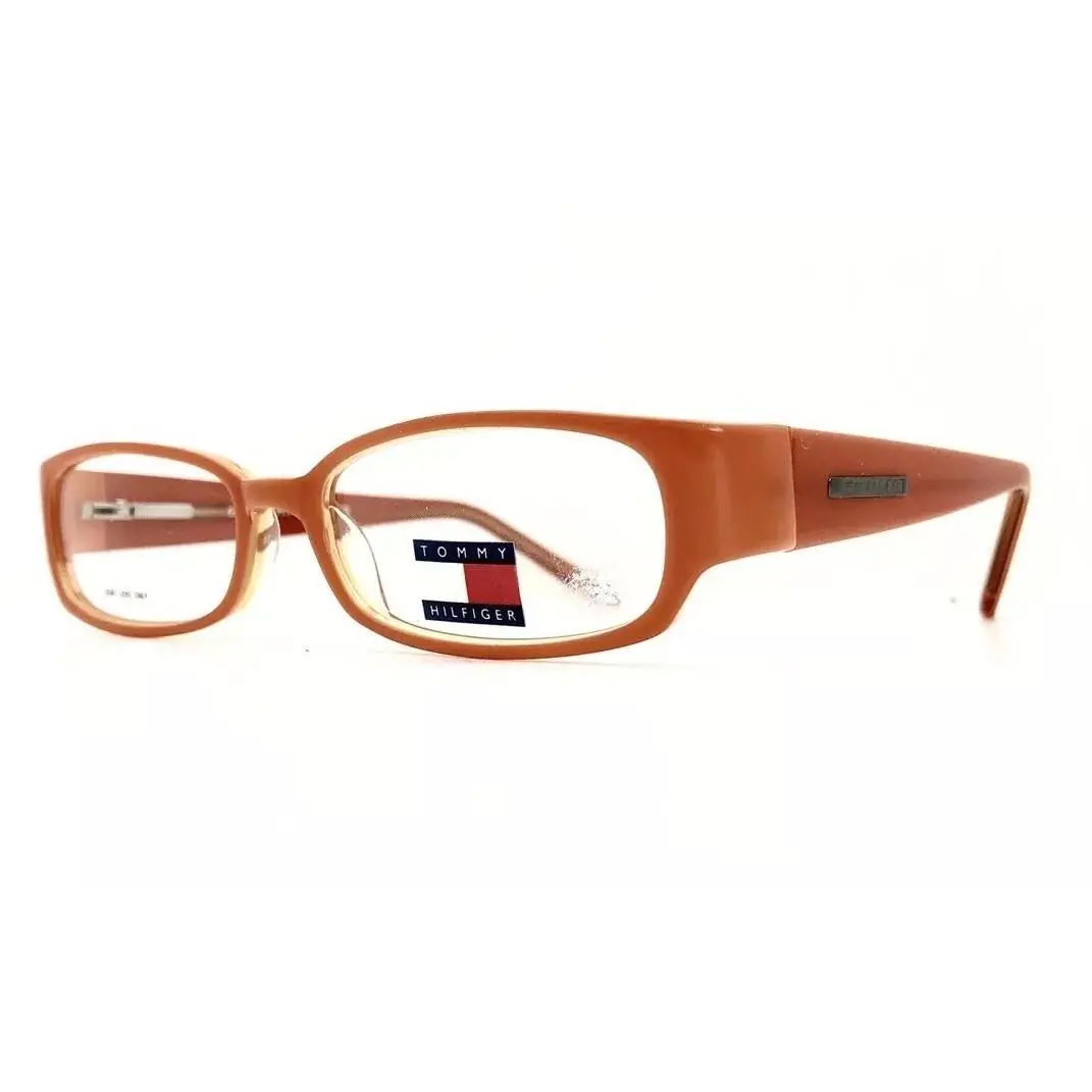 Tommy Hilfiger Eyeglasses TH 3078 Orange 53•17•135 with Generic Case