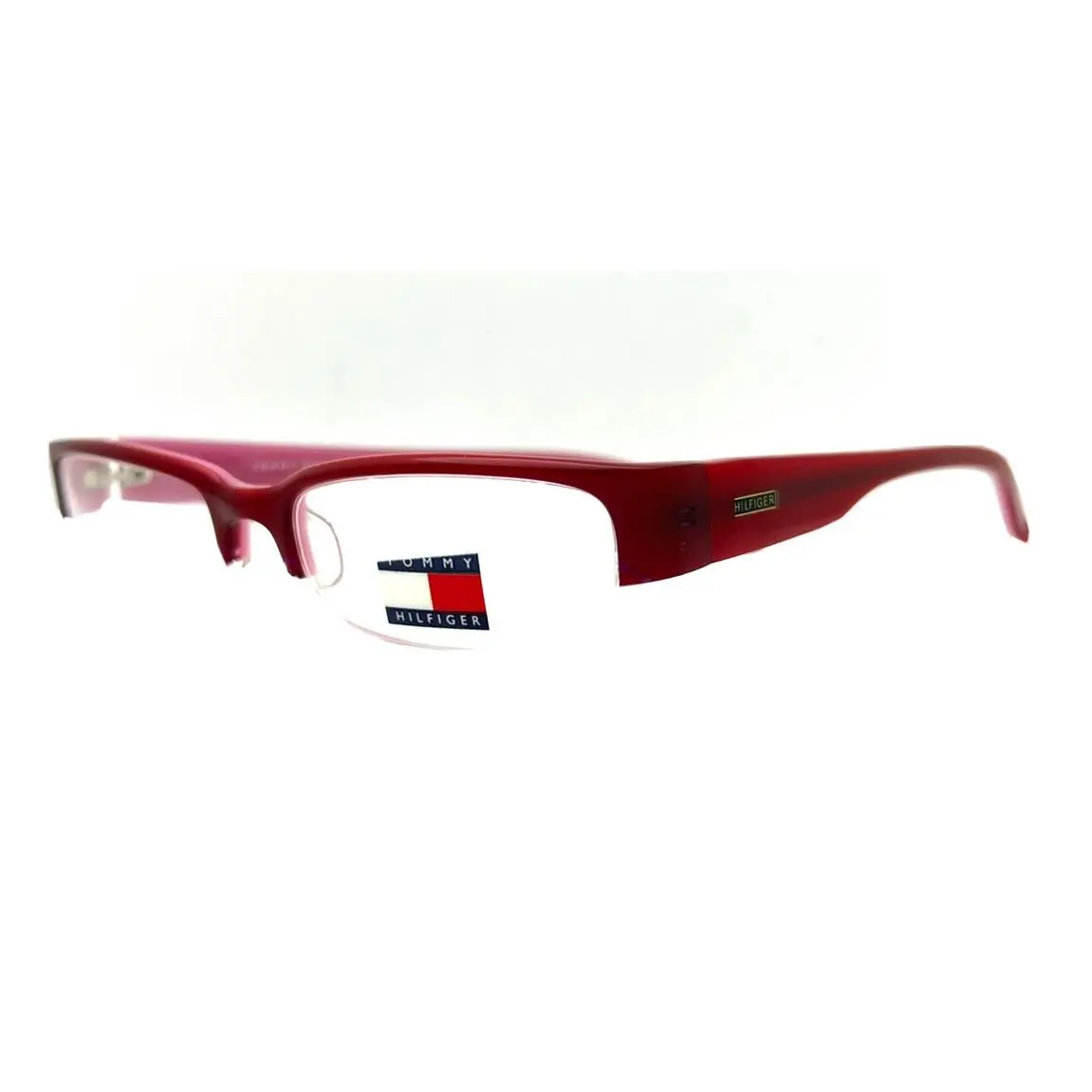 Tommy Hilfiger Eyeglasses TH 3055 Burgundy 50-17-135 with Generic Case