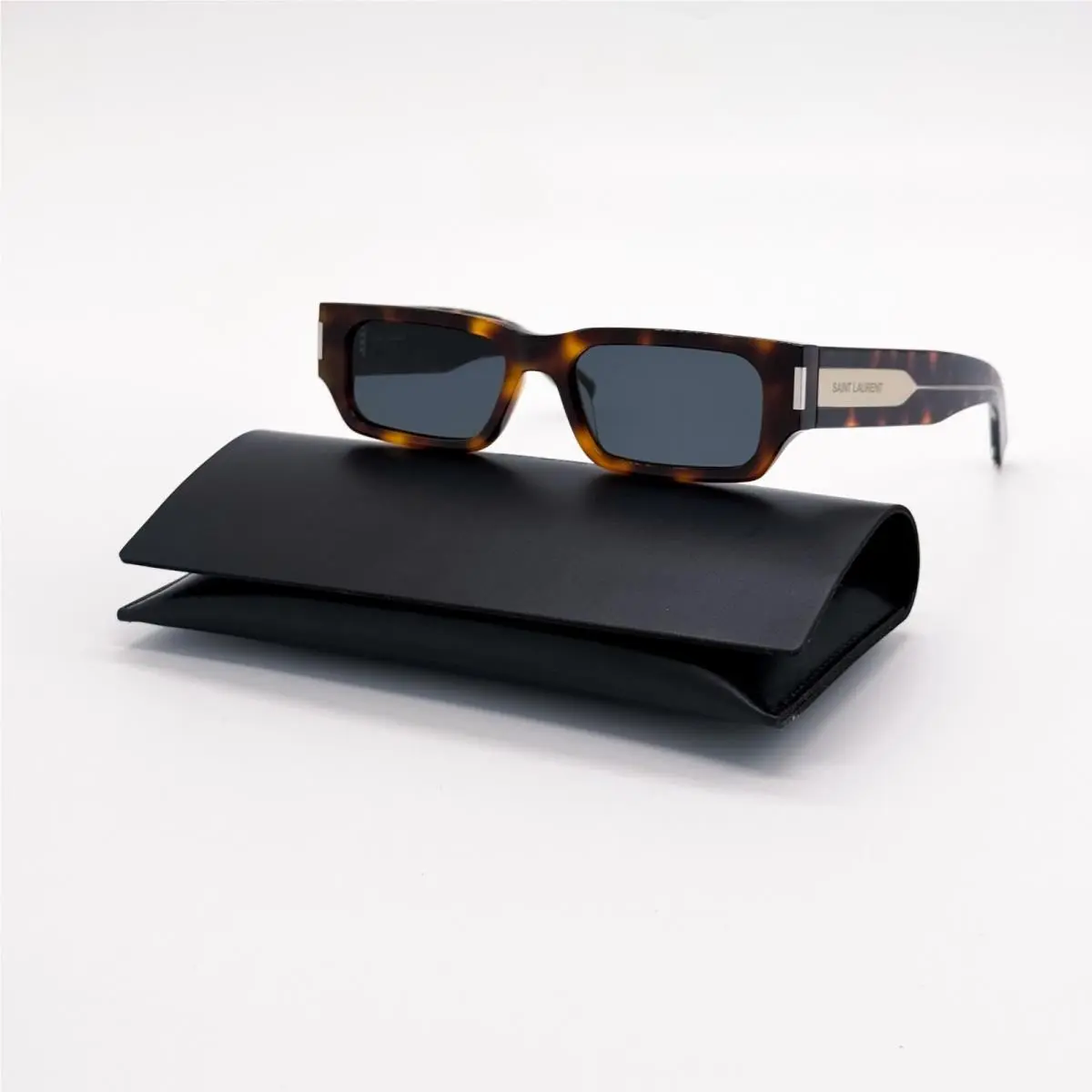 Saint Laurent Sunglasses SL660 002 Havana Unisex Eyewear by Yves Saint Laurent