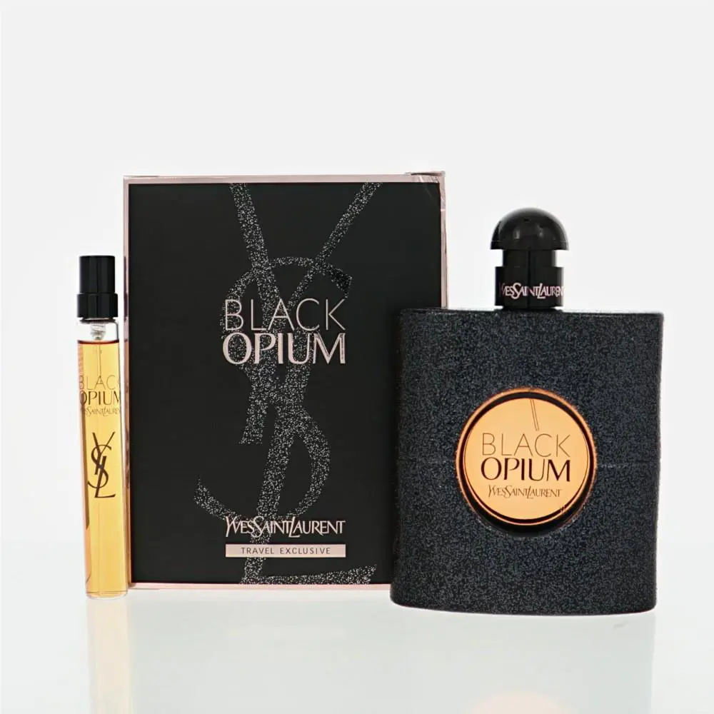 Opium Black 2 Piece Set For Women 2 Piece Set by Yves Saint Laurent Gift Set