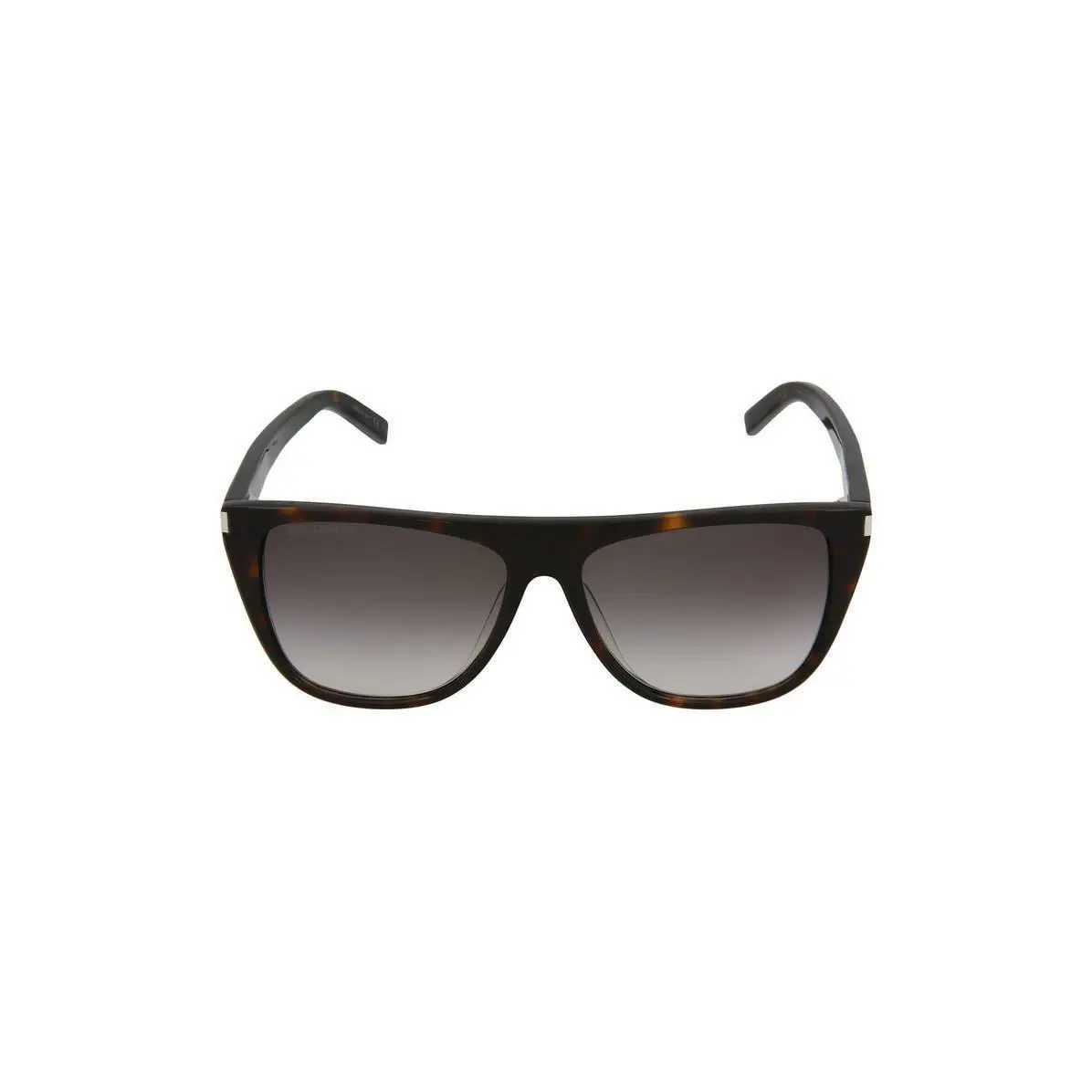 Saint Laurent Women 58mm Square Sunglasses Havana Grey