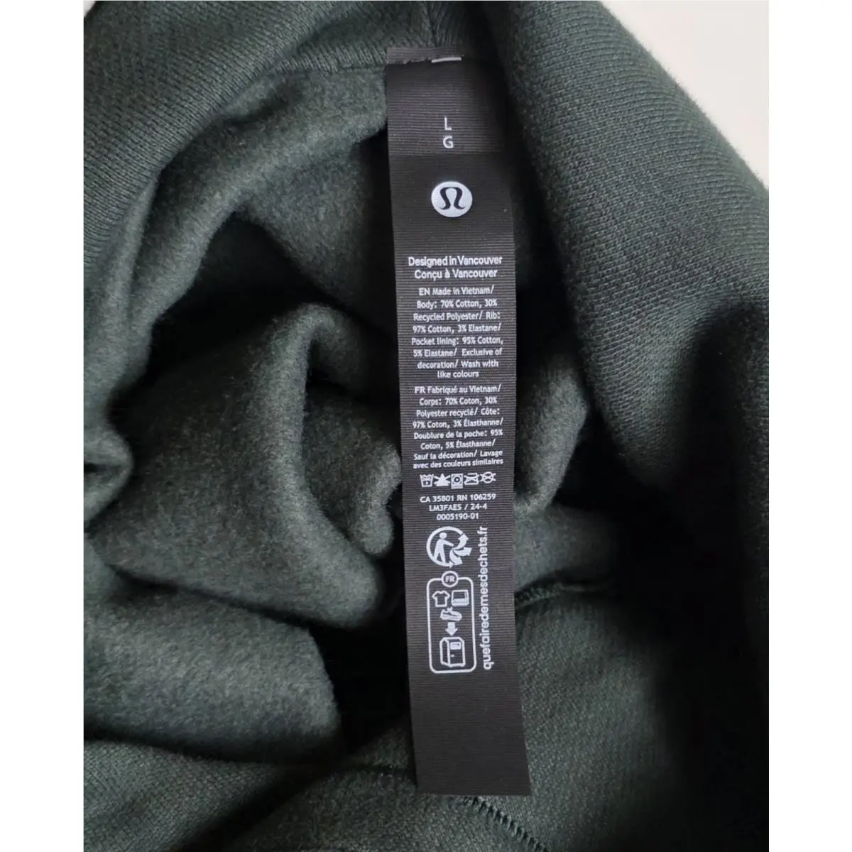 Lululemon clothing - Green 2