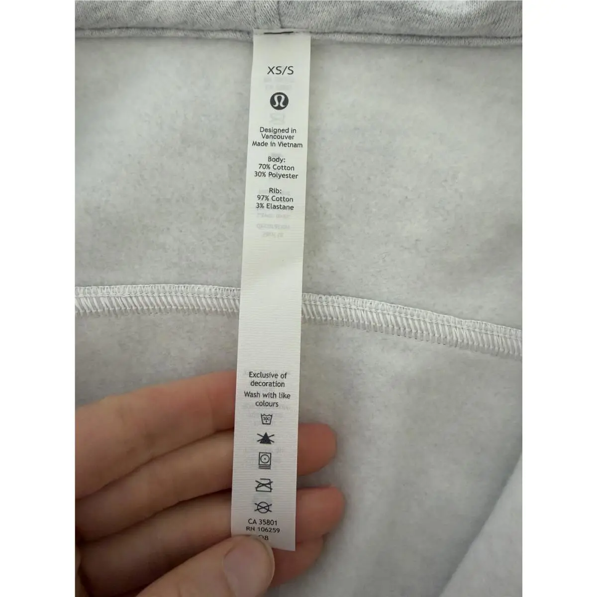 Lululemon clothing - Gray 2