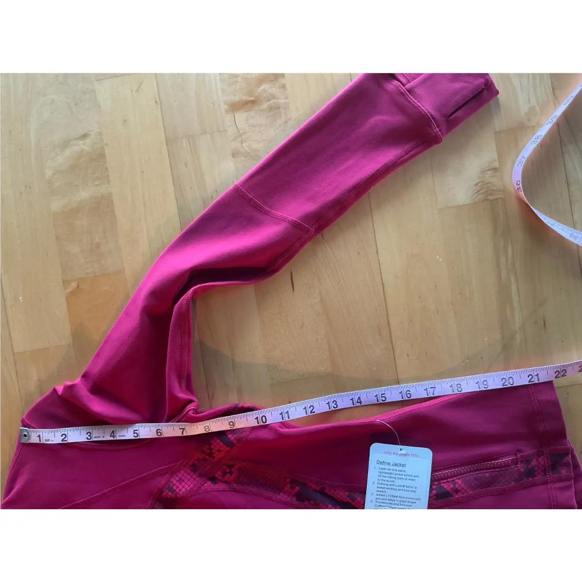 Lululemon clothing - Define - Define - Red 8