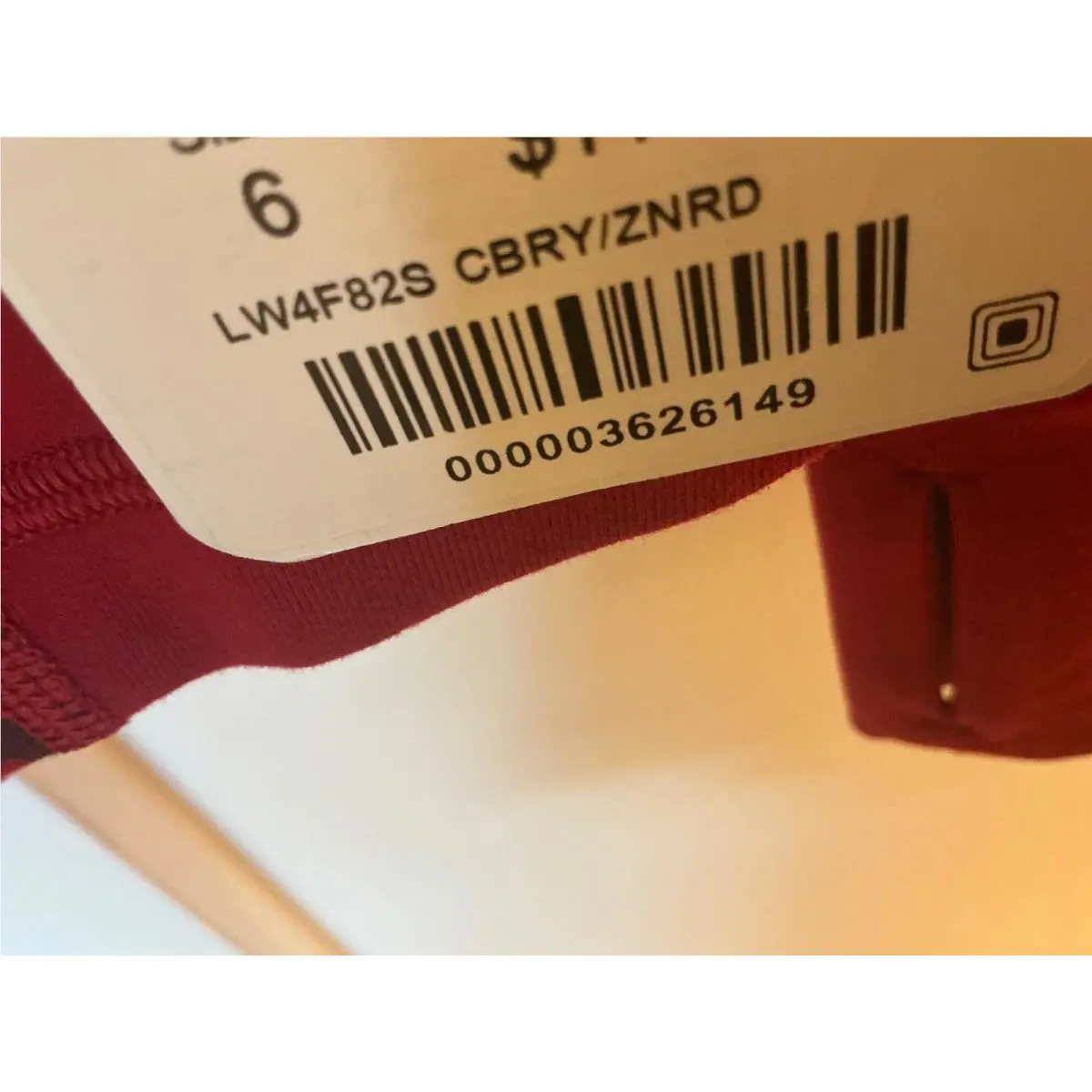 Lululemon clothing - Define - Define - Red 1