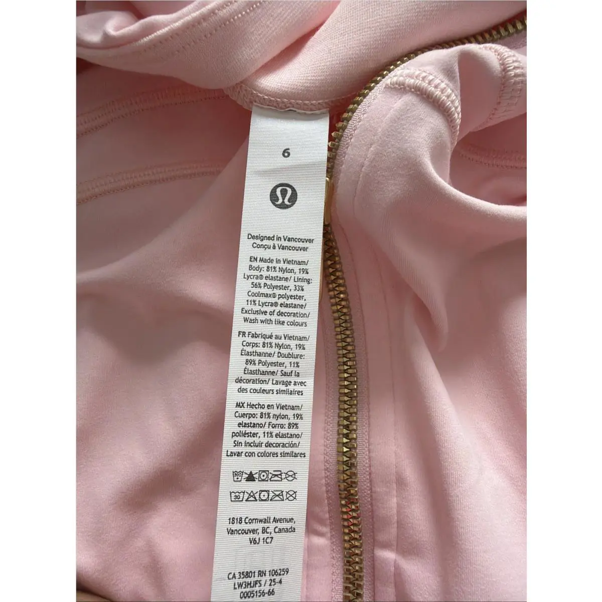 Lululemon clothing - Pink 3