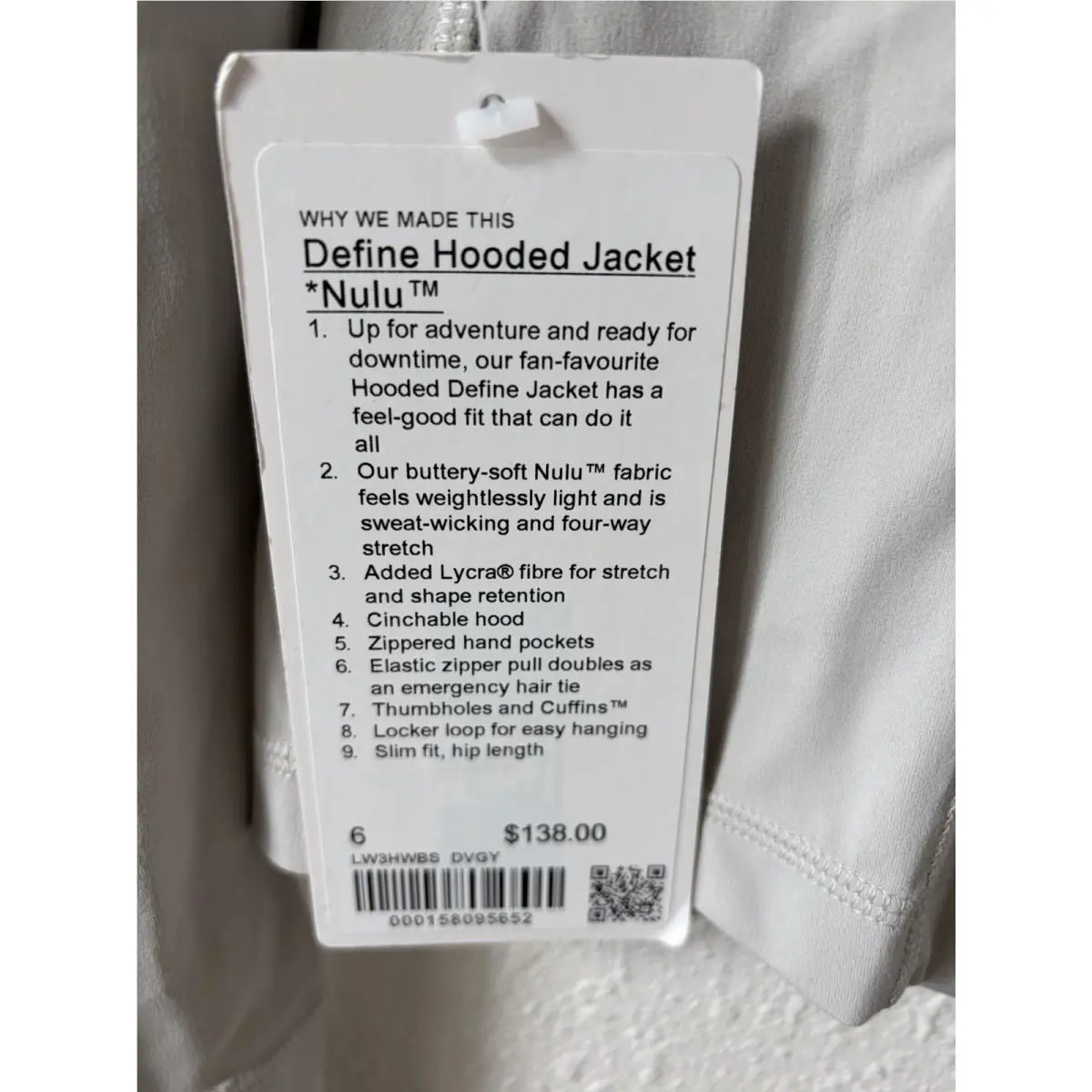 Lululemon clothing - Gray 1