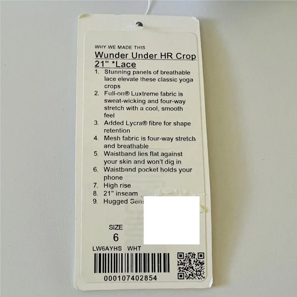 Lululemon clothing - White 7