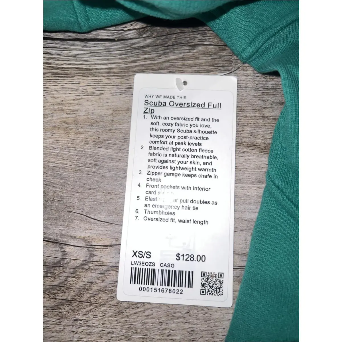 Lululemon clothing - Green 11