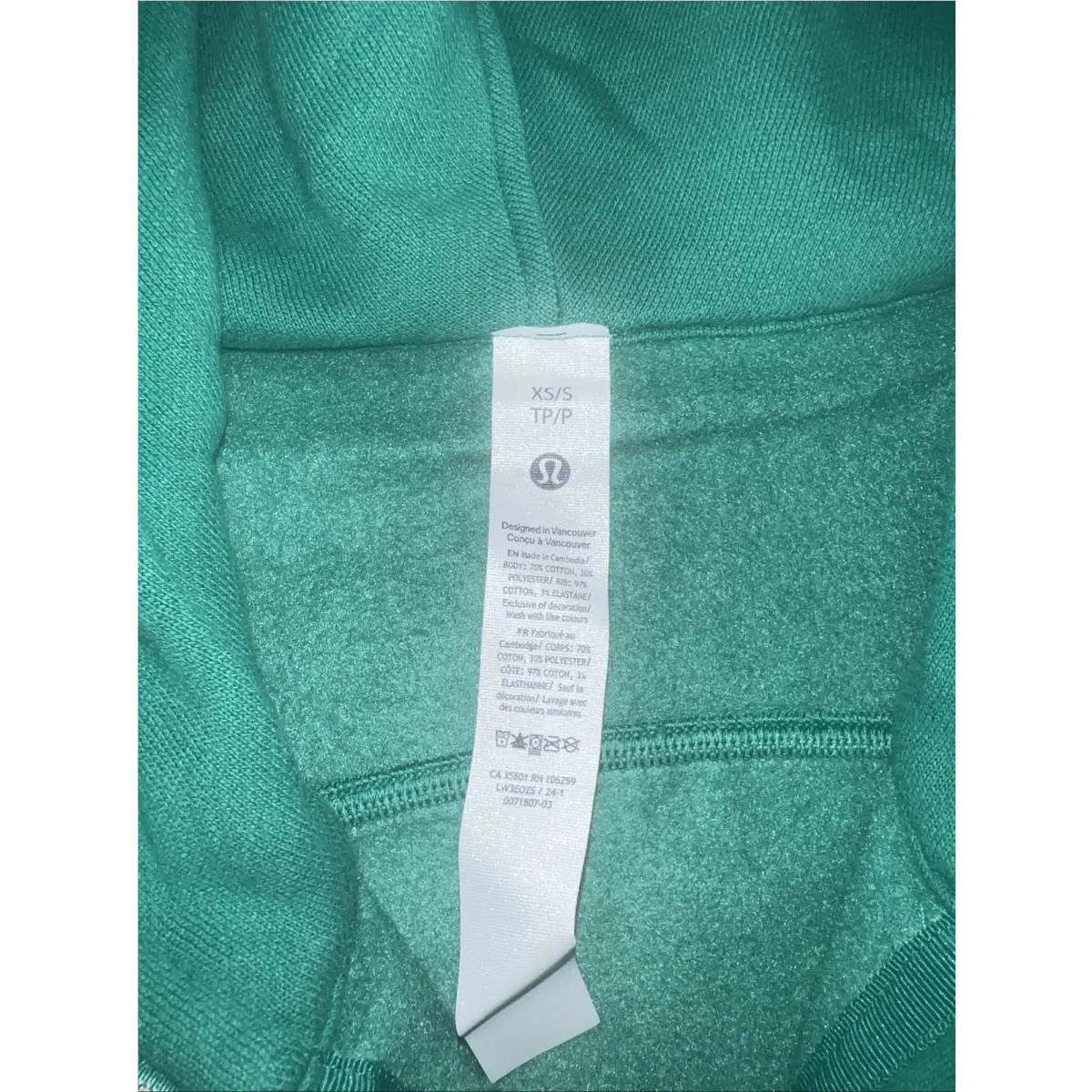 Lululemon clothing - Green 3