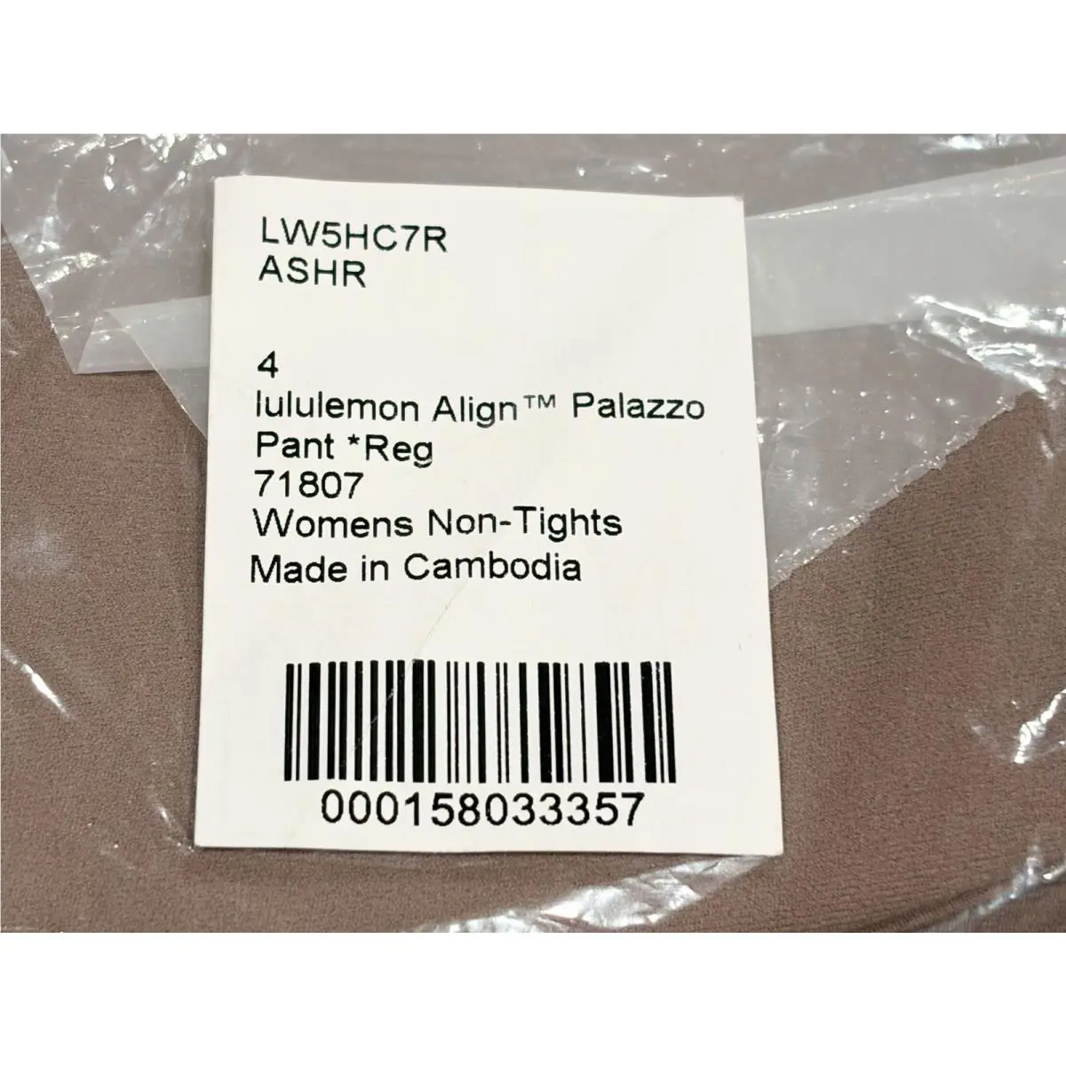 Lululemon clothing - Ashen Rose 4