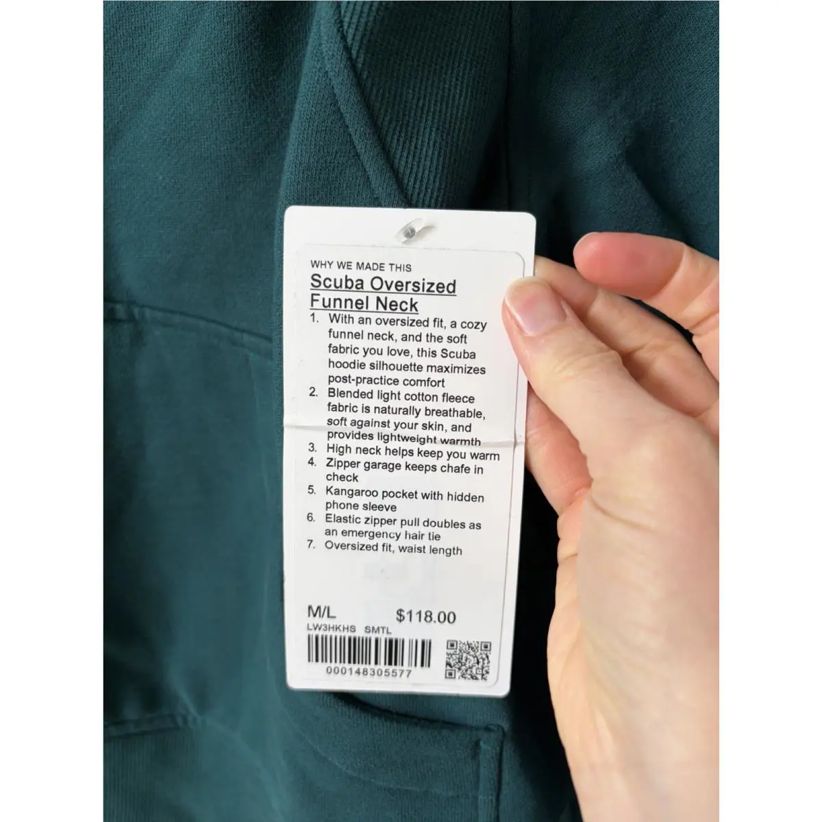 Lululemon clothing - Green 1