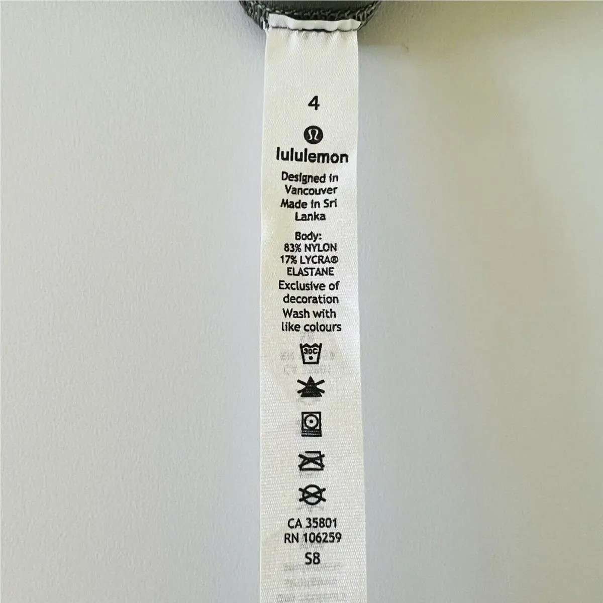 Lululemon clothing - Grey 4