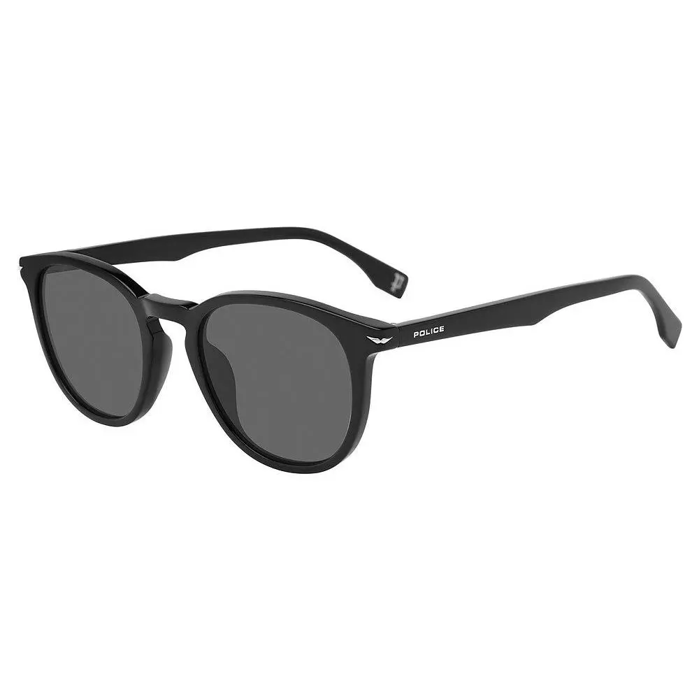 Police Splq 82 Shiny Black 0700 Size 52 Sunglasses