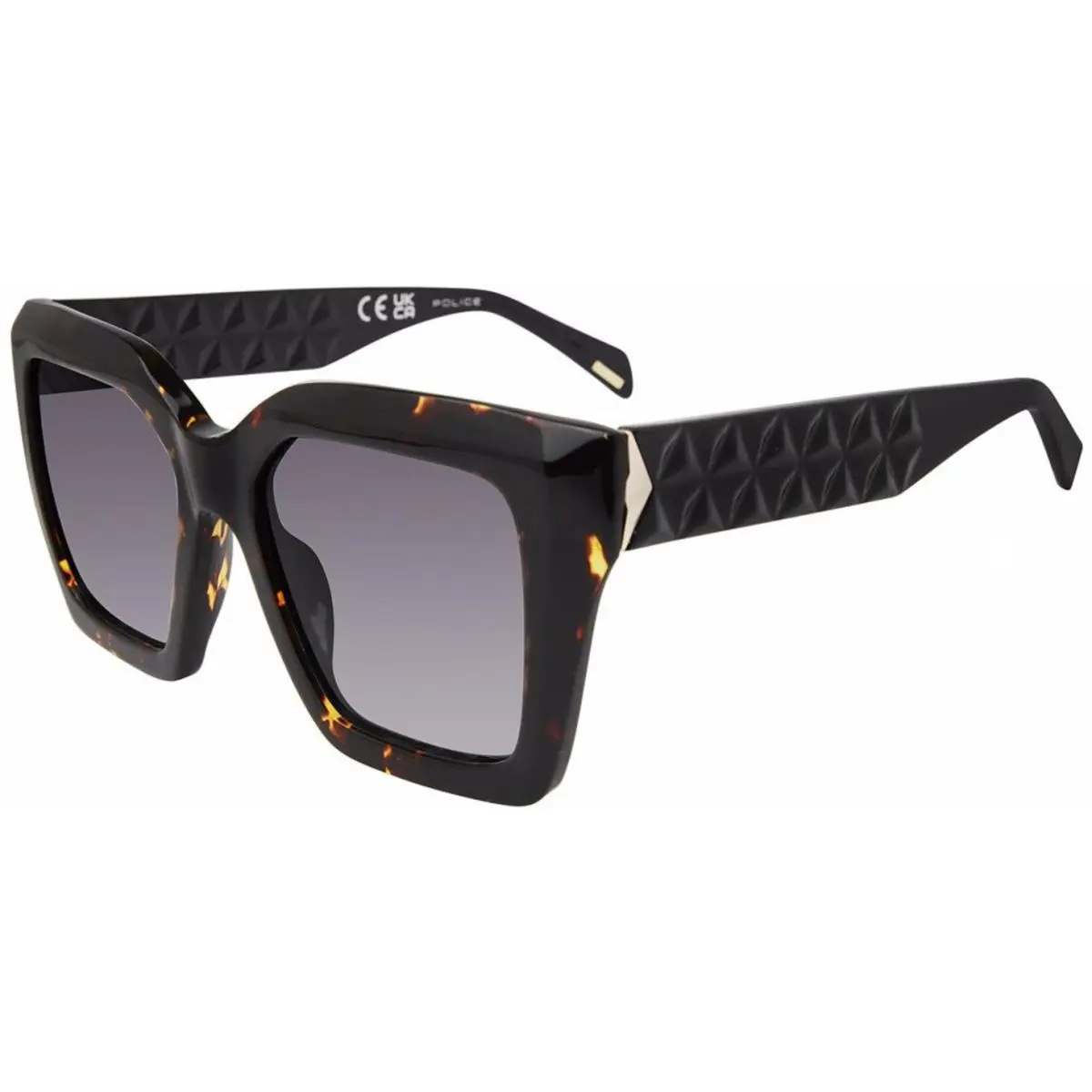 Police Spln 60 M Yellow Havana 0779 Size 53 Sunglasses