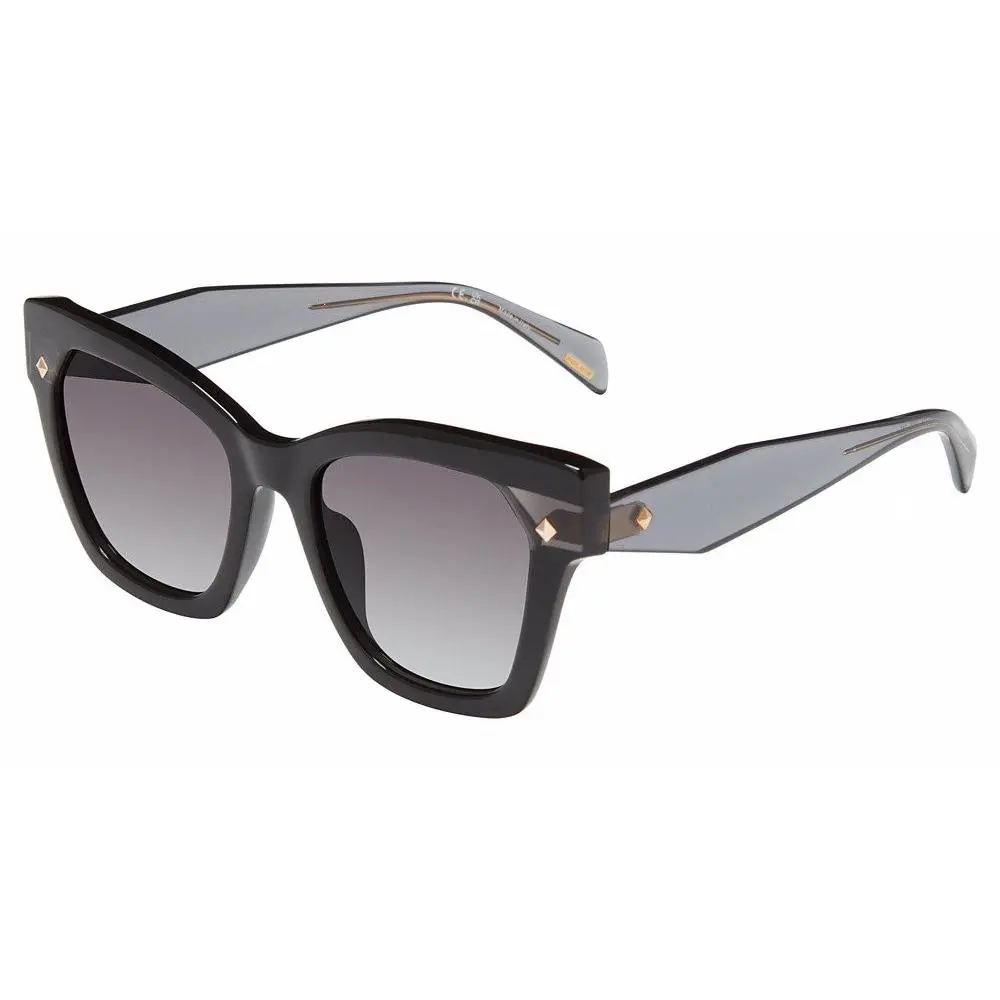 Police SPLL98M Sunglasses 700Y Shiny Black 52mm Unisex