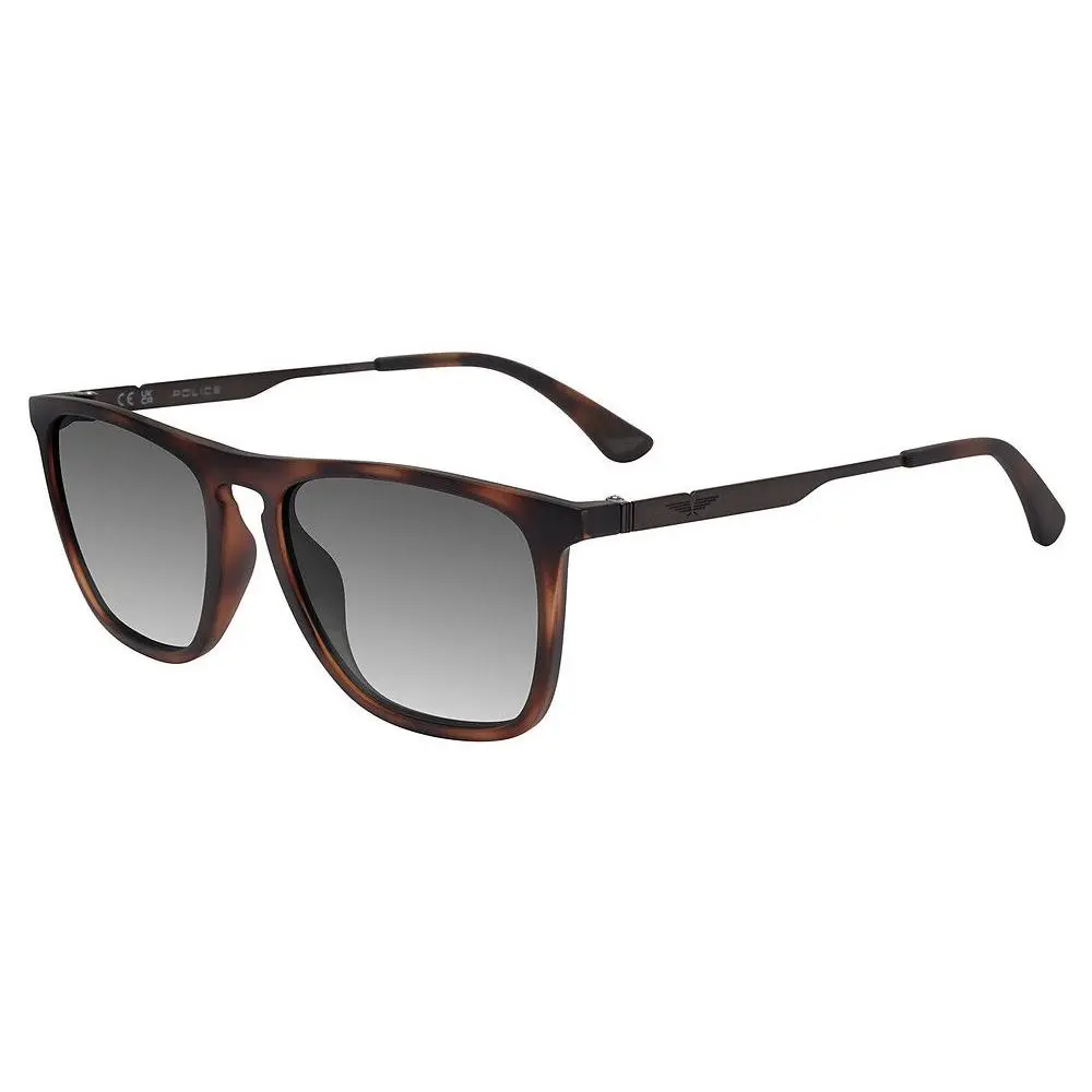 Police Splq 80 E Pink Brick W Azure 828p Size 55 Sunglasses
