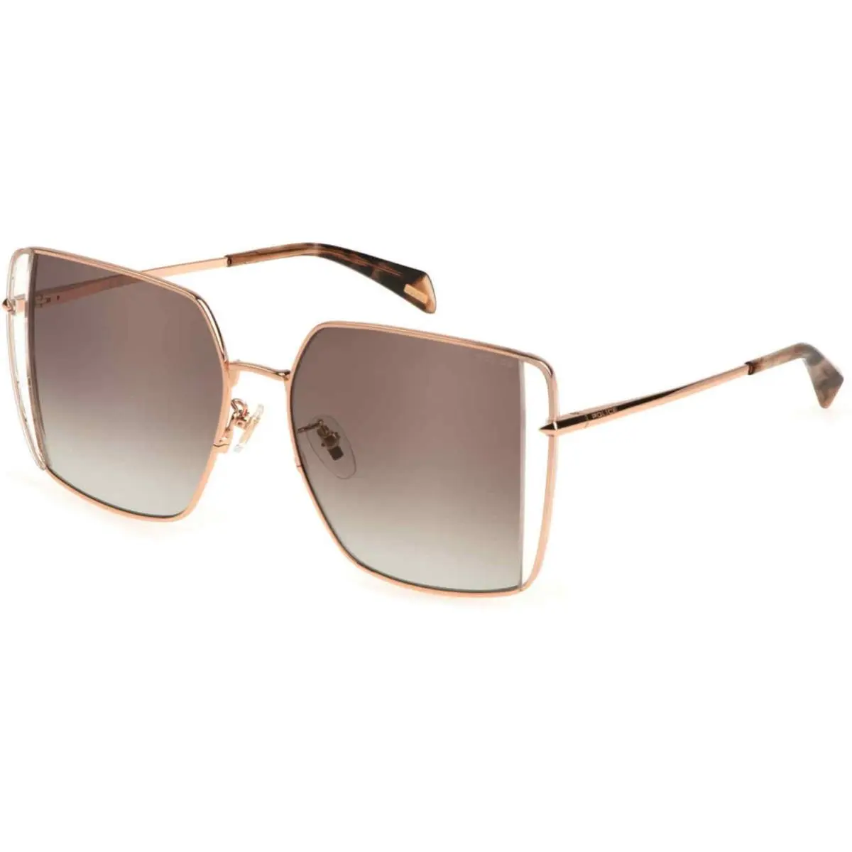 Police Spll 37 Copper Gold 08fc Size 56 Sunglasses