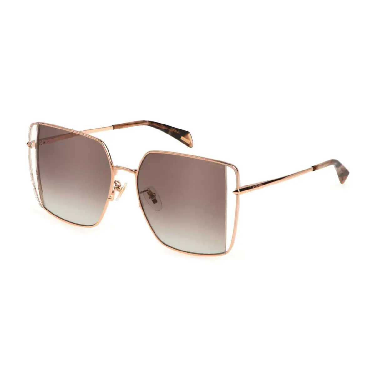 Police SPLL37 Sunglasses 08FC Copper Gold 56mm Unisex