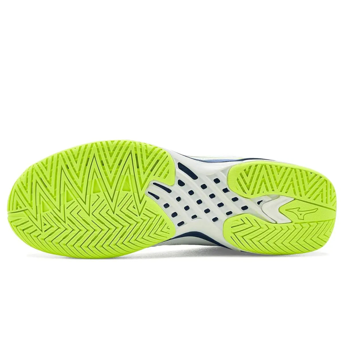 Mizuno shoes - White/Dazzling Blue 3