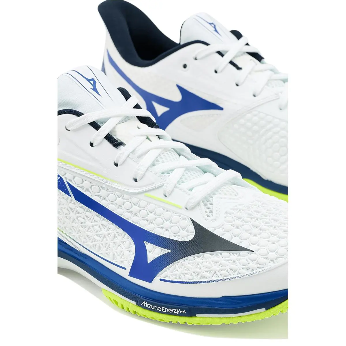 Mizuno shoes - White/Dazzling Blue 4