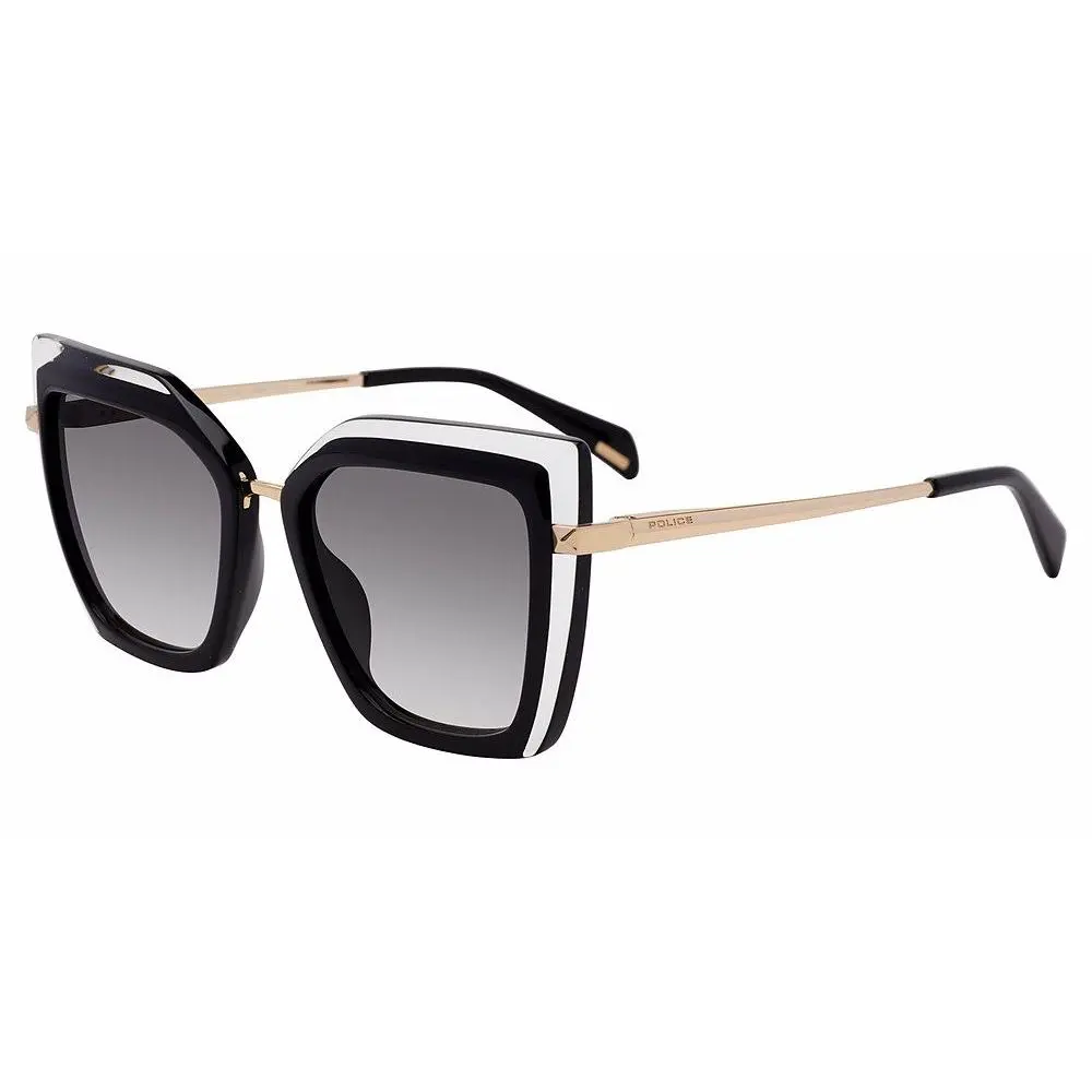 Police SPLP43M Sunglasses 0Z50 Black+crystal 54mm Unisex