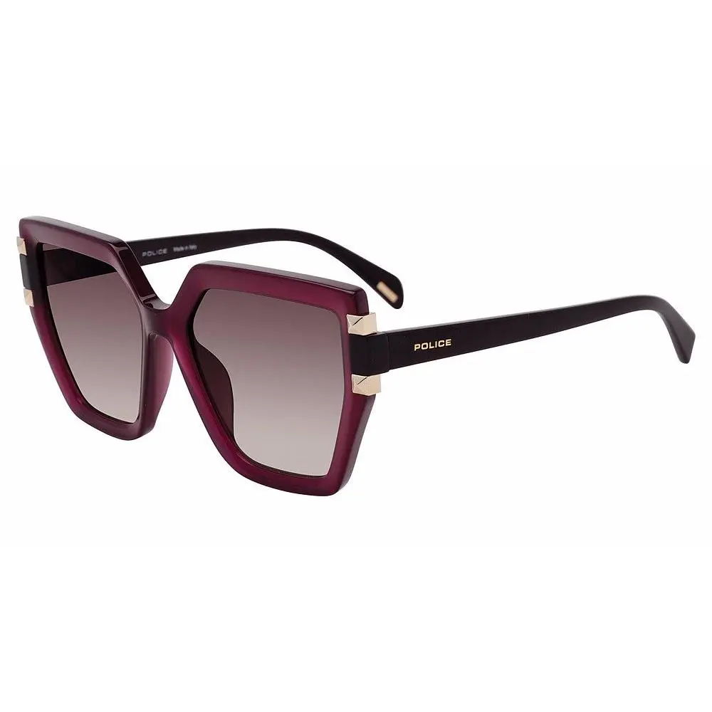 Police SPLP46M Sunglasses 06PJ Shiny Opal Violet 55mm Unisex