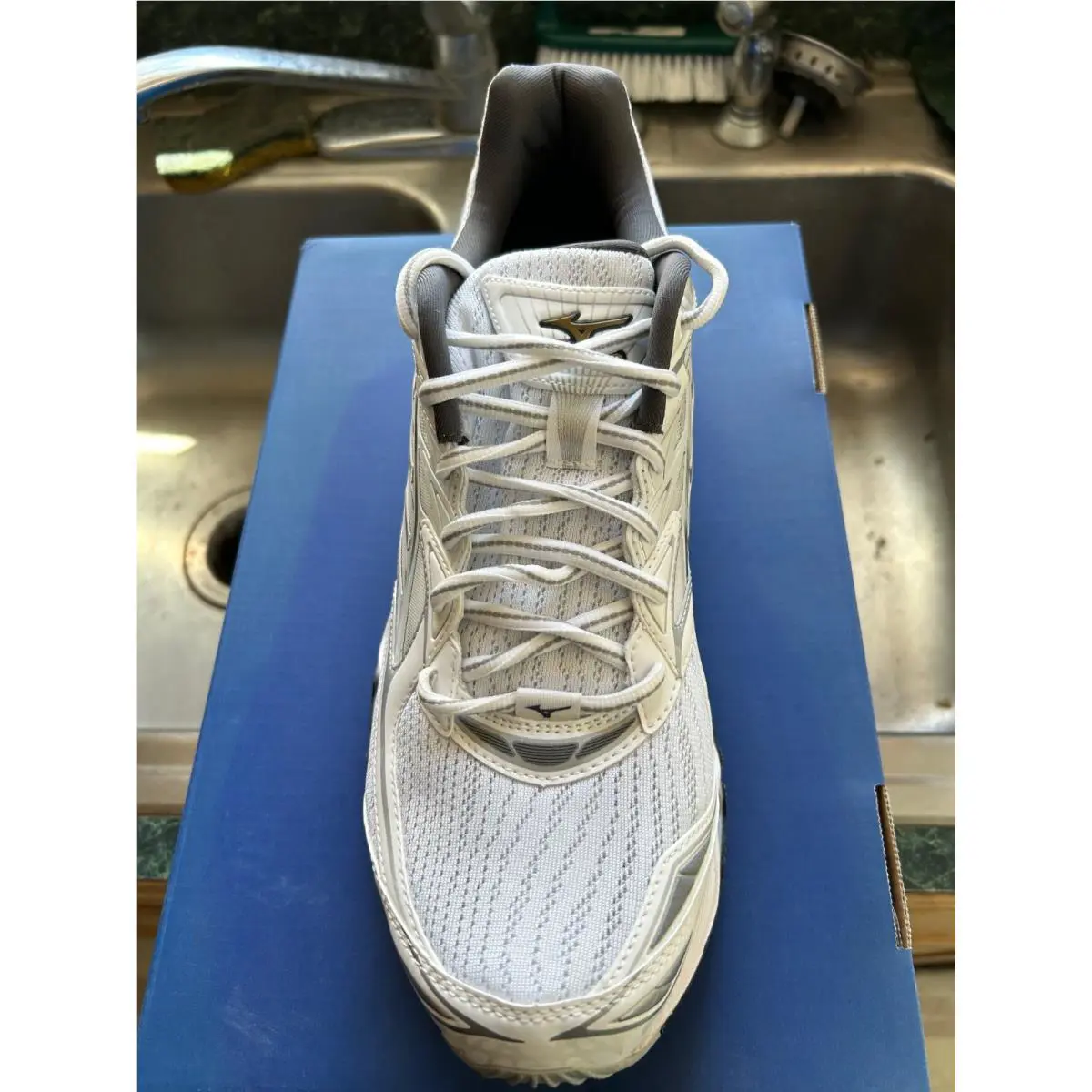 Mizuno shoes - Mizuno Wave Prophecy 6 - Wave Prophecy - Silver/Gray 1