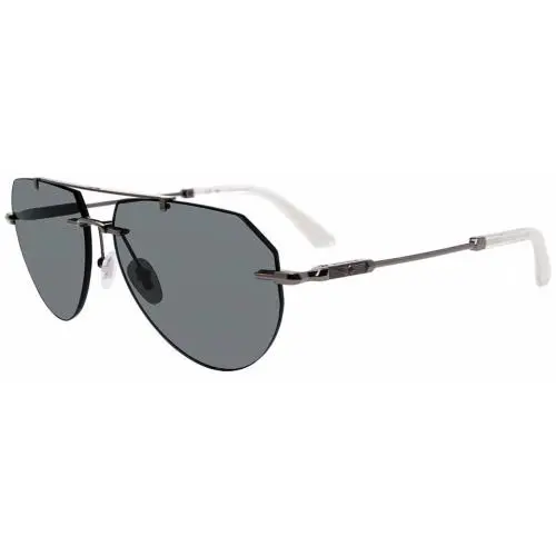 Police Spln 42 Shiny Gun 568y Size 59 Sunglasses