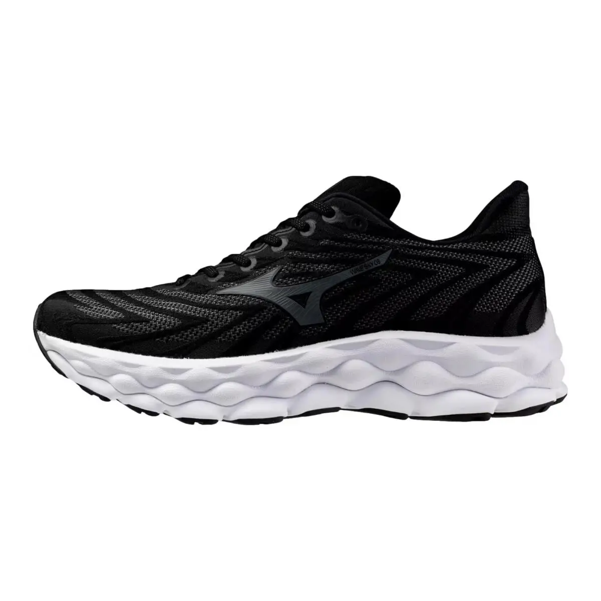 Mizuno Wave Sky 8 Black / Metallic Grey 411462.90MG Men`s Size 8.5 Medium - Multicolor