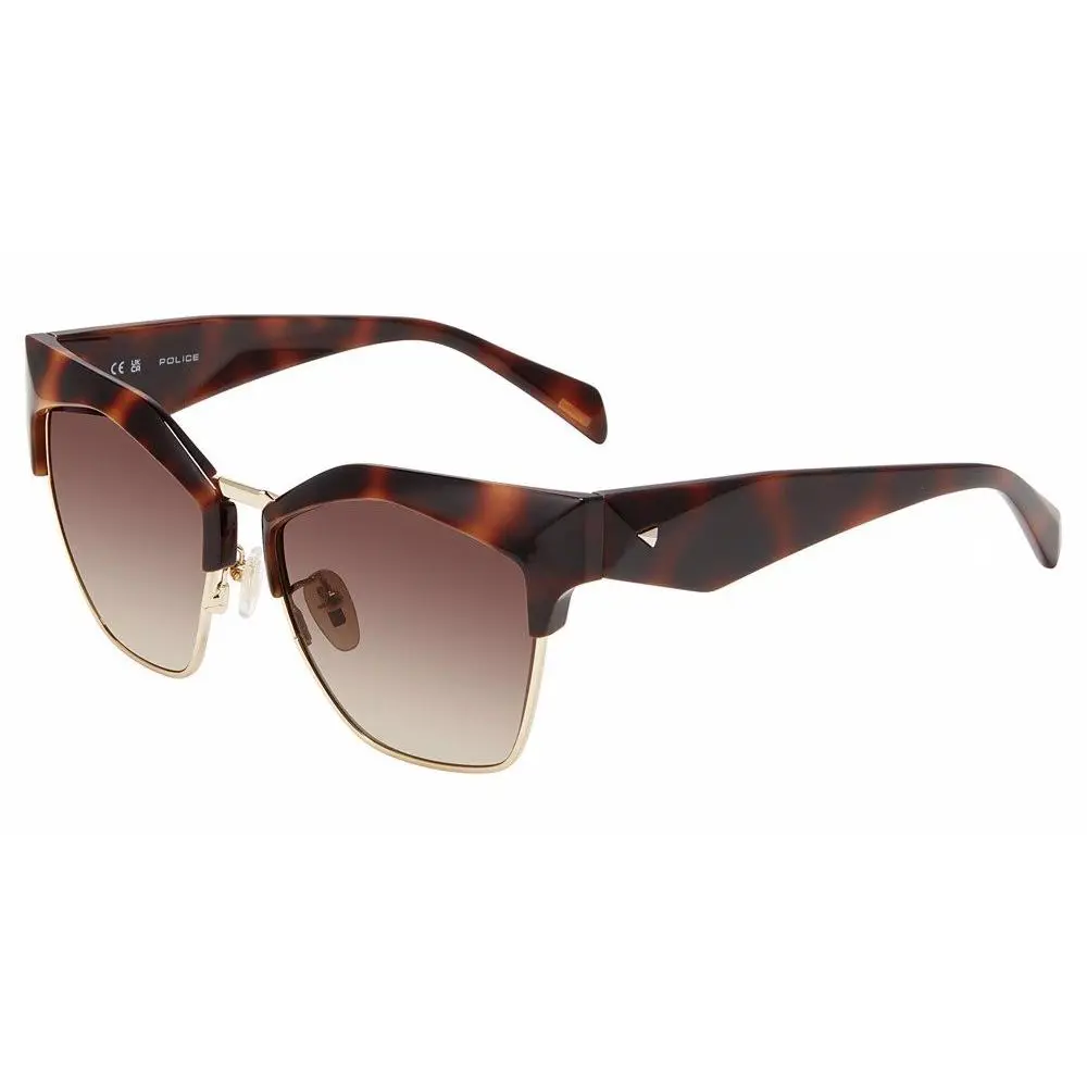 Police SPLN59M Sunglasses 01AY Dark Havana 56mm Unisex