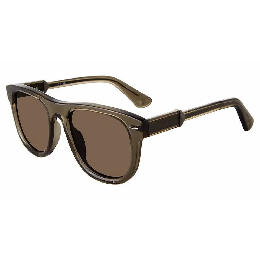 Police SPLL87 Sunglasses 0G61 Shiny Transp.green 52mm Unisex