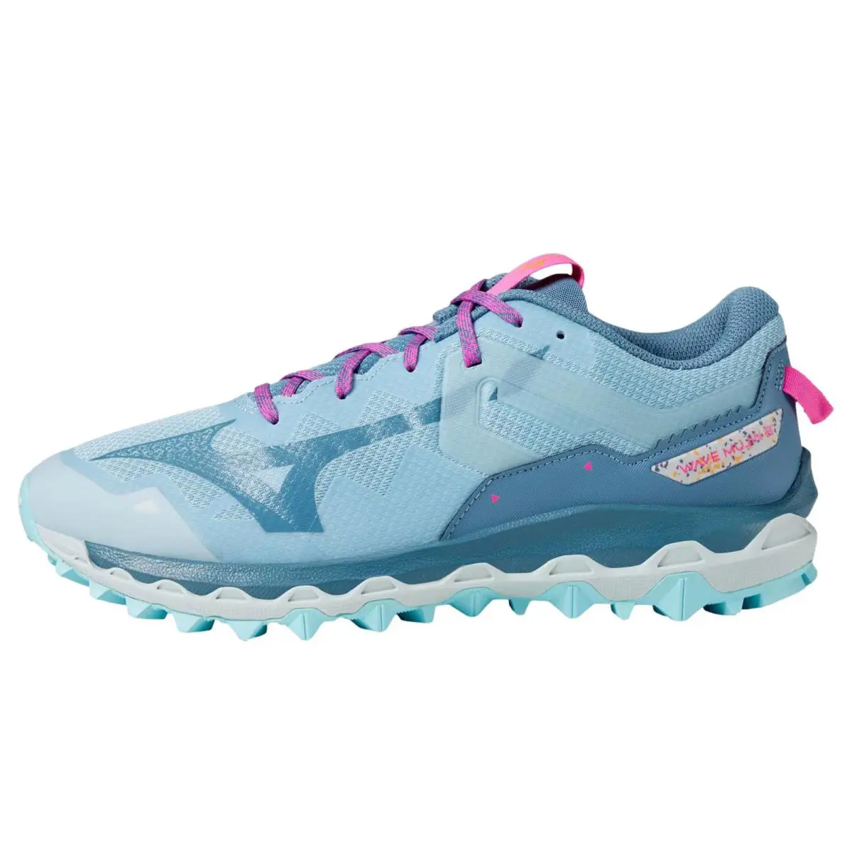 Mizuno Wave Mujin 9 Forget Me Not/nimbus Cloud 411402.5M0A Women`s Size 7 Medium - Multicolor