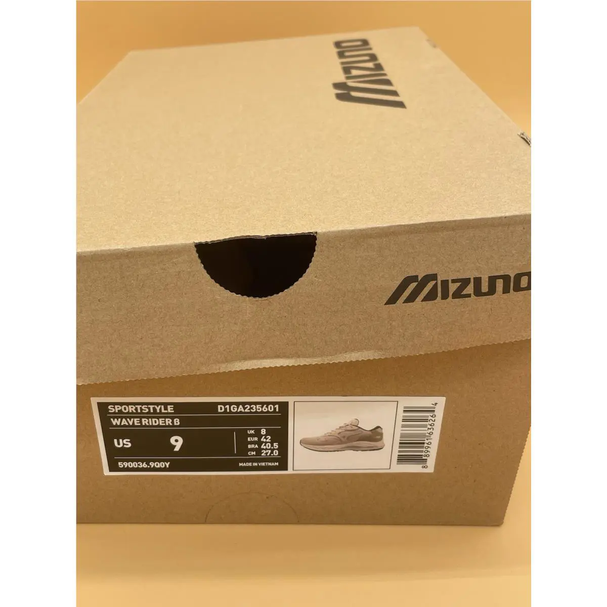 Mizuno shoes - Wave Rider Beta - Wave Rider Beta - D1GA235601 - Tan 5