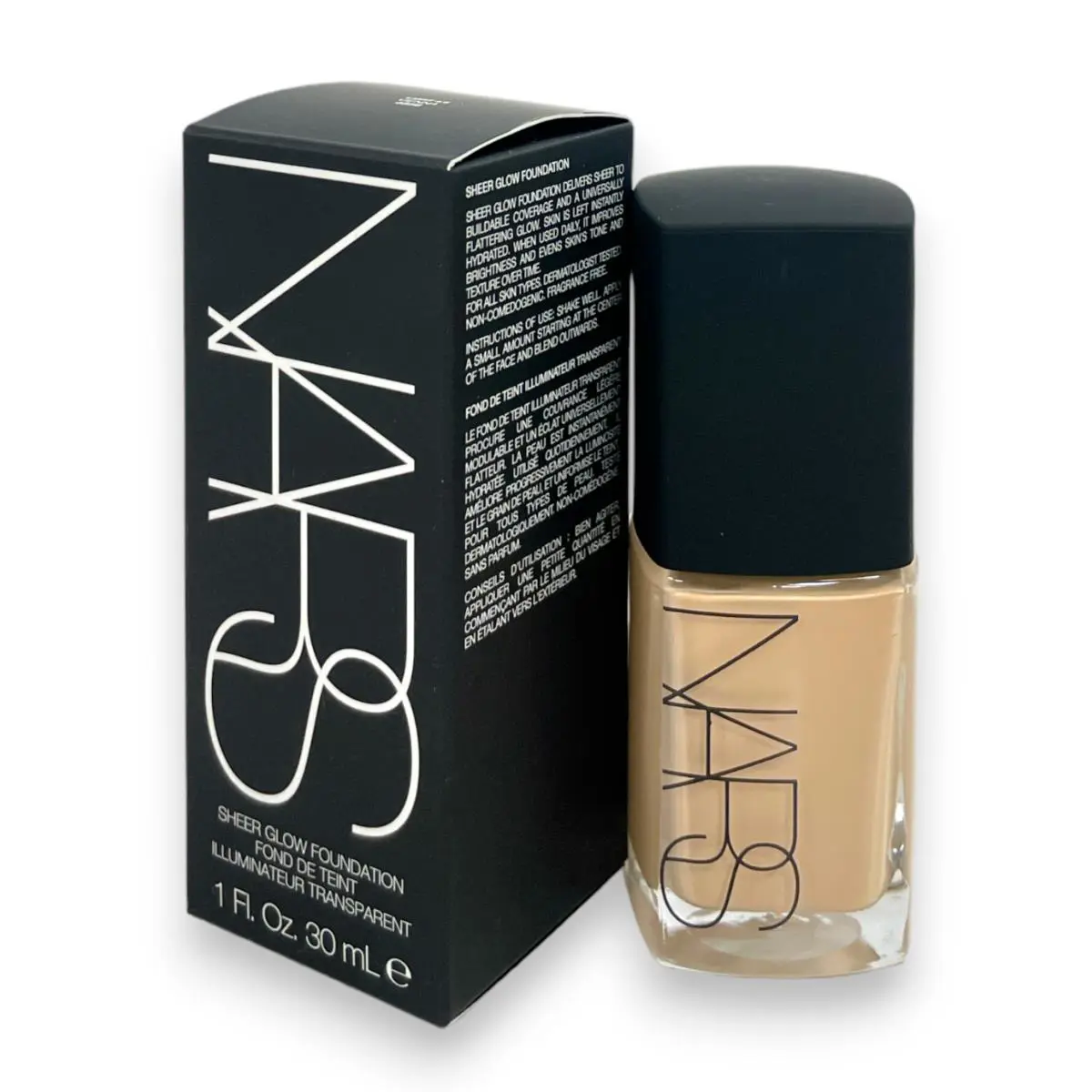 Nars Sheer Glow Foundation 1oz / 30mL You Pick Light 4.5 Vienna by NARS Cosmetics