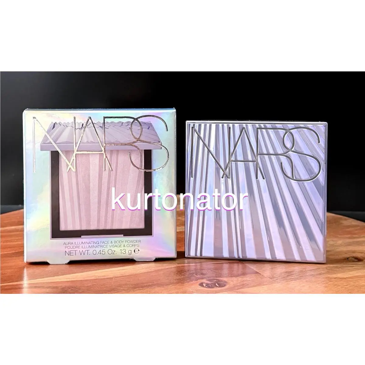 Nars Aura Illuminating Face Body Powder 0.45 oz Powder Flaw Pic 7