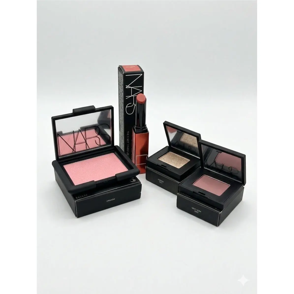Nars Makeup Bundle Orgasm Blush Lipstick Eyeshadow Set