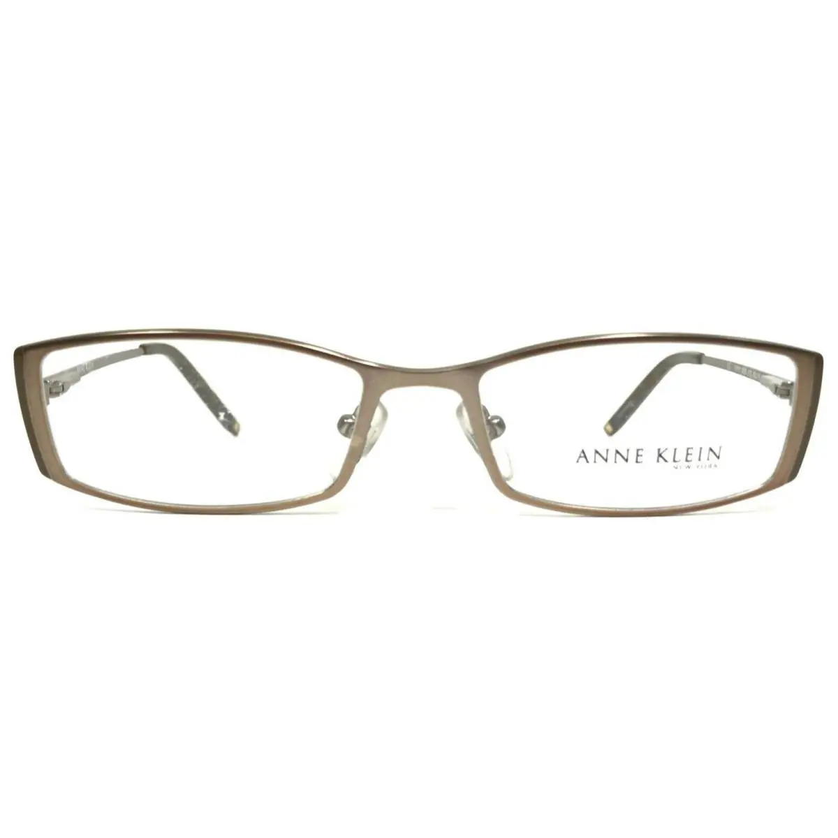 Anne Klein Eyeglasses Frames Akny 9085 512 Silver Gold Rectangular 49-16-135